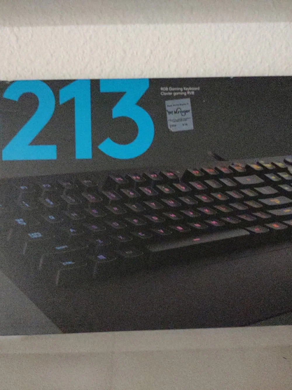 Logitech new g213